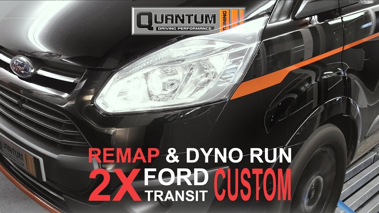 2x Ford Transit Custom ( Remap & Dyno Run )
