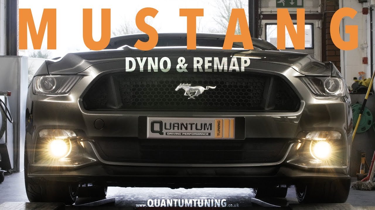FORD MUSTANG 5.0 V8 Dyno Run & Remap
