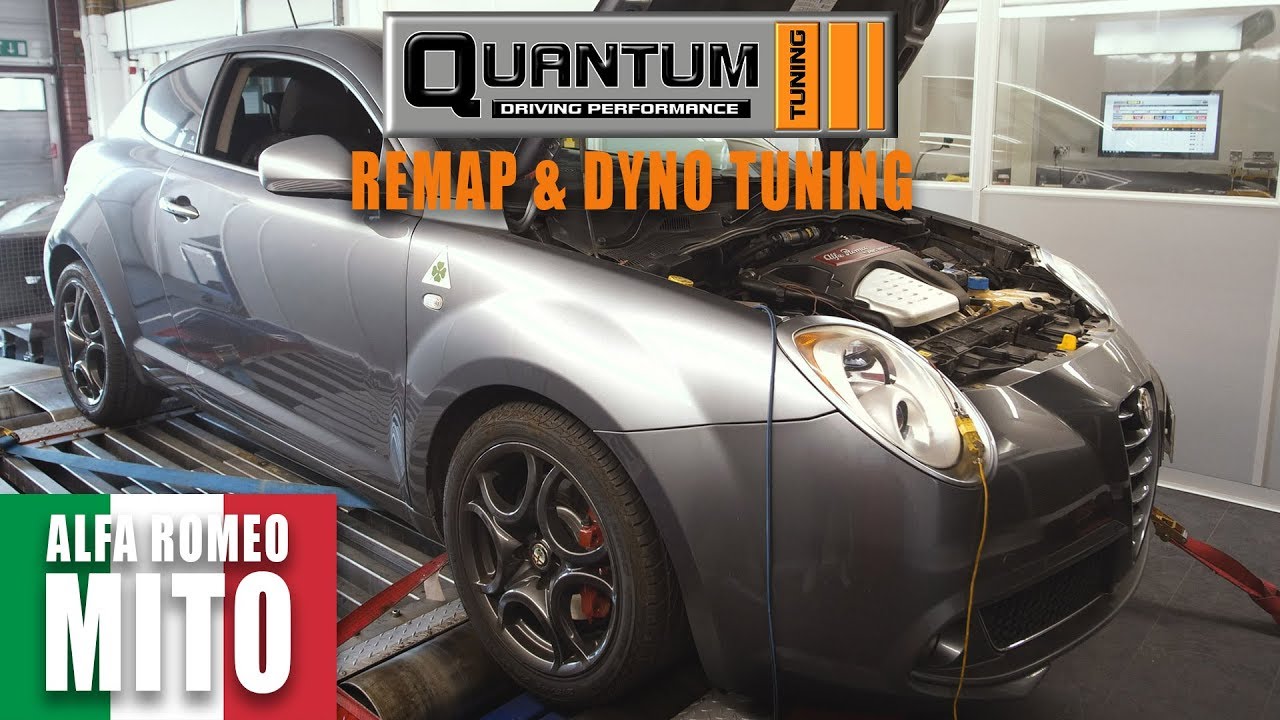 Tractor Alfa Romeo Mito 1.4T Dyno Run & ECU Remap