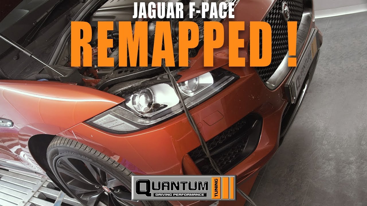 Jaguar F-Pace Dyno Run & Remap